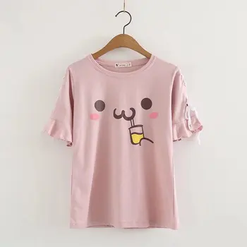 

2018 cotton o-neck T Shirt Women Casual Short Sleeve T-Shirt