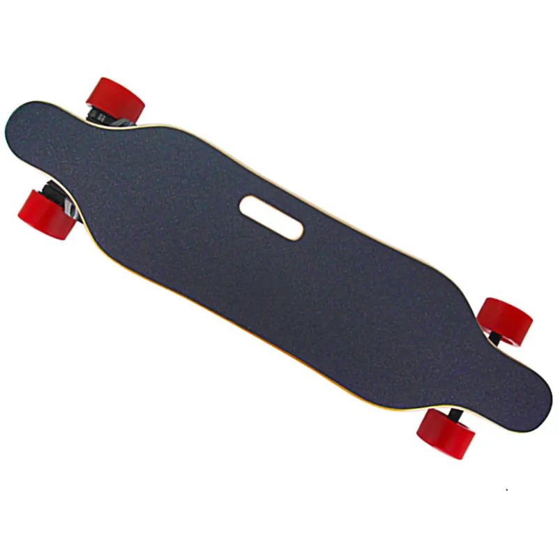 

T-Shade Dual Motor Electric Skateboard N5065 Speedotor LED Lights With Wireless Remote Controller 23Km Endurance Plate Longboard