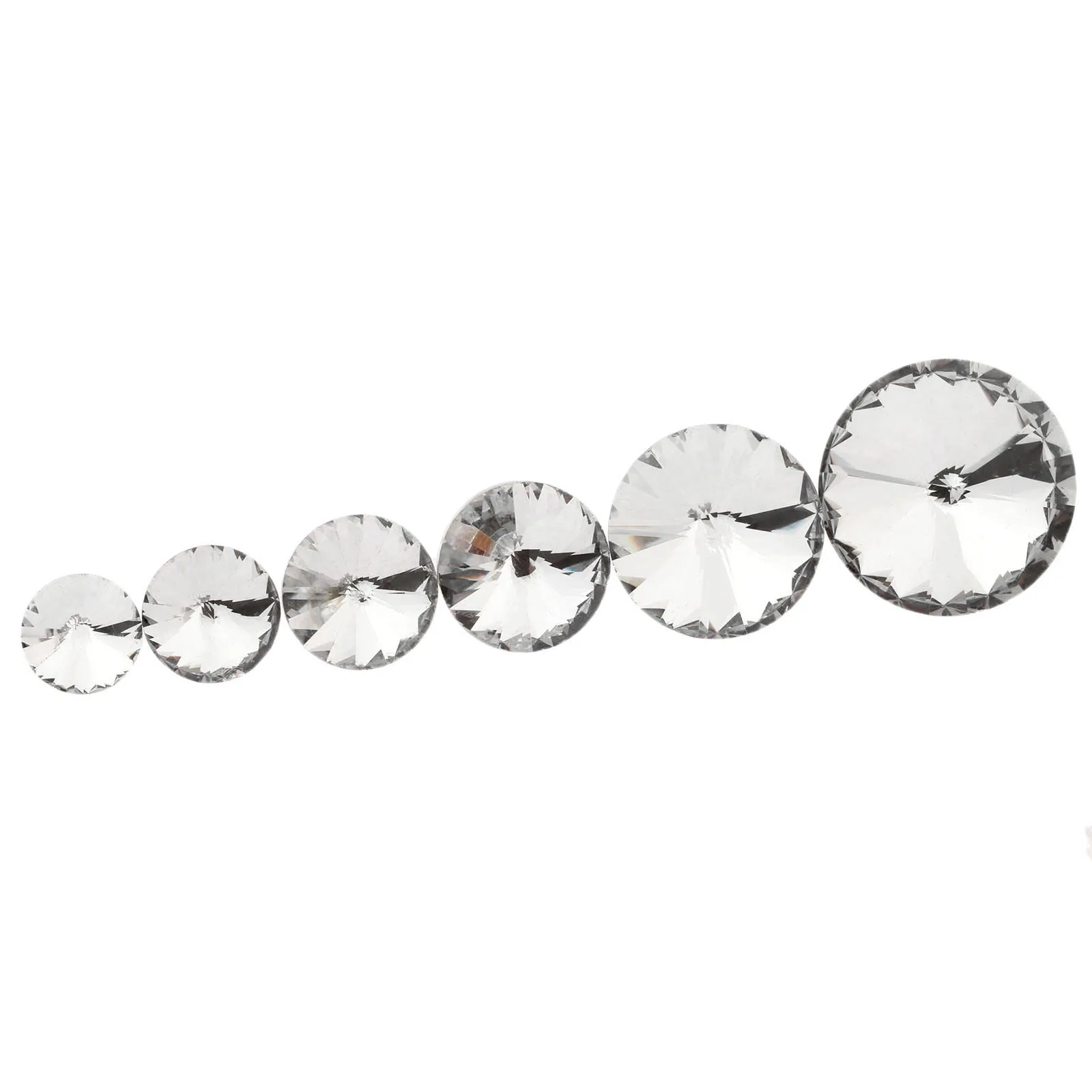 10 шт. с украшением в виде кристаллов Стекло мебельные гвозди пуговицы Tacks шпильки