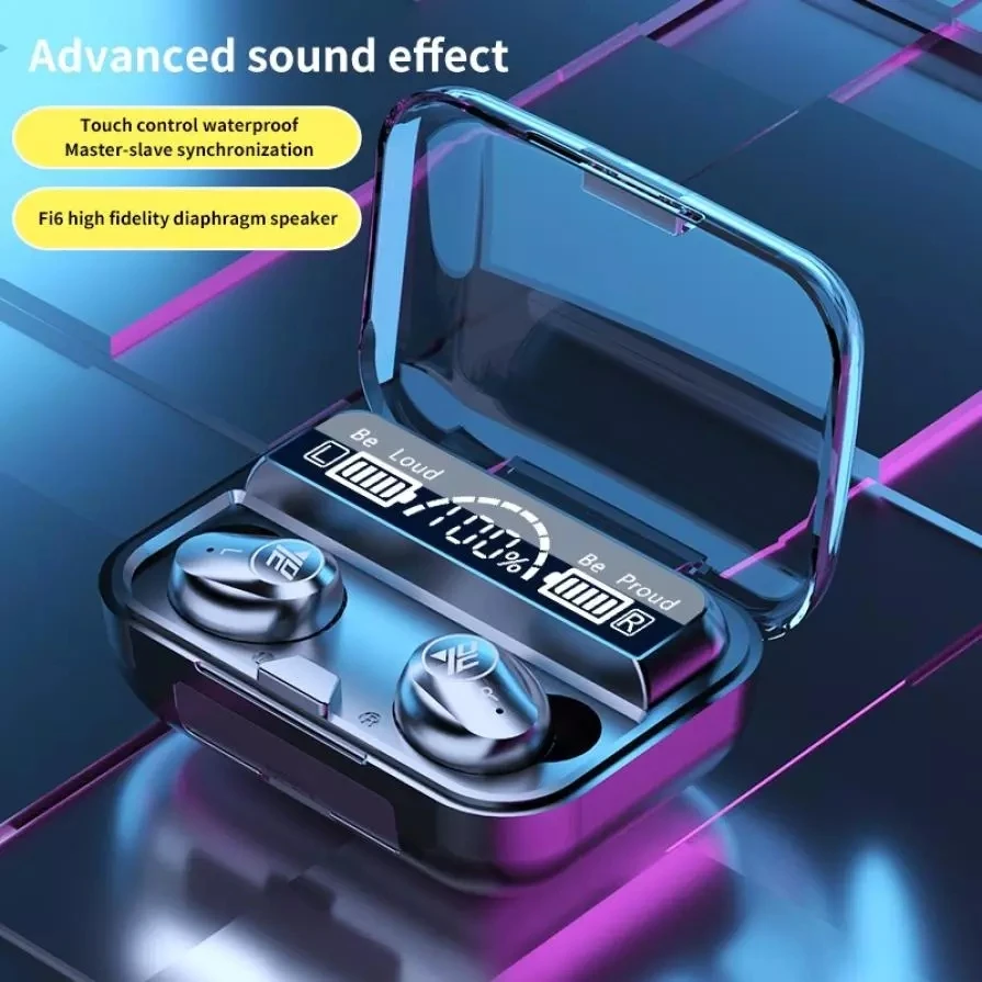 M16 Bluetooth 5 1 наушники-вкладыши TWS с высокой четкости вызова Беспроводной Наушники