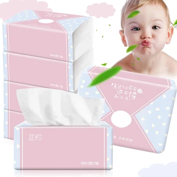 

High Quality 4 Packs 3-Ply Facial Tissue 300 Tissues Per Packs 1200 Tissues Total Soft for Bathroom New