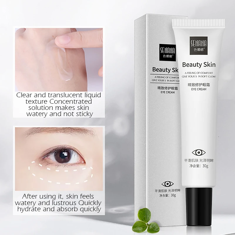 SENANA Dark Circles Moisturizing Eye Cream Anti Wrinkle Remove Eye Bags Tight Skin Repair Eye Skin 1 SENANA Dark Circles Moisturizing Eye Cream Anti Wrinkle Remove Eye Bags Tight Skin Repair Eye Skin 3