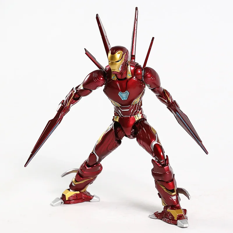 SHF ЖЕЛЕЗНЫЙ ЧЕЛОВЕК Марк L MK 50 нано оружие Набор ПВХ экшн фигурка Коллекционная