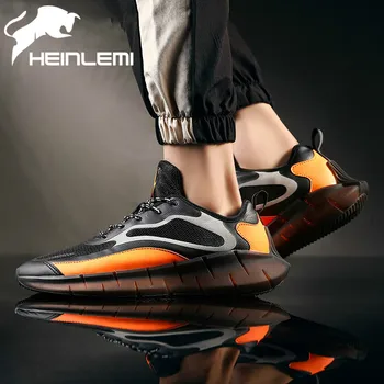 

HEINLEMI Luxury Product Shoes Men Large Size Men Sneakers Chinese Style Mens Casual Shoes Zapatillas Deportivas Para Hombre