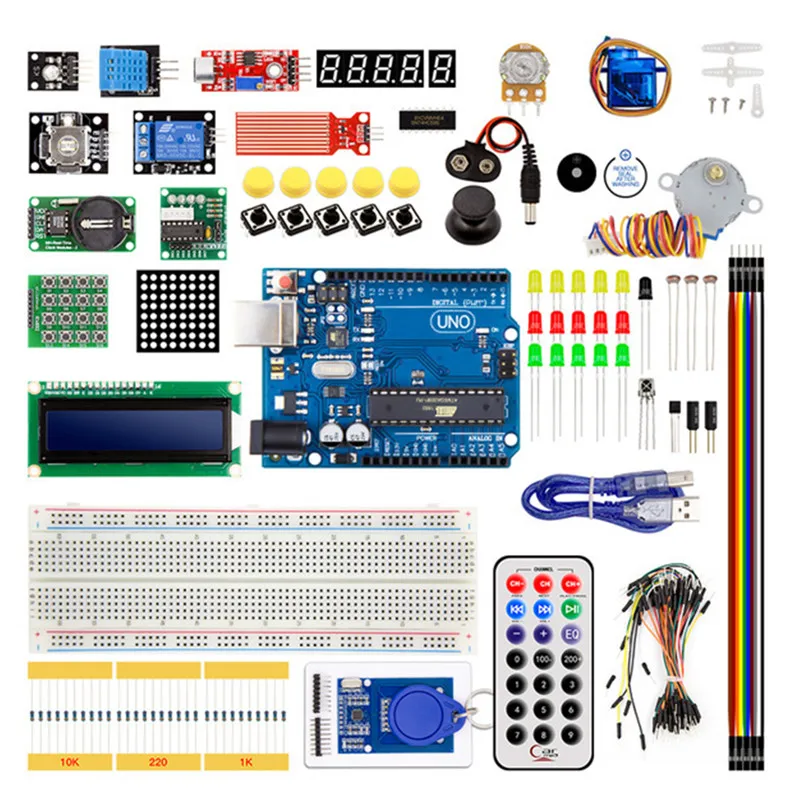

Upgraded uno 2015 Starter Kit RFID Learning Kit Maker Kit Teaching Robot Kit