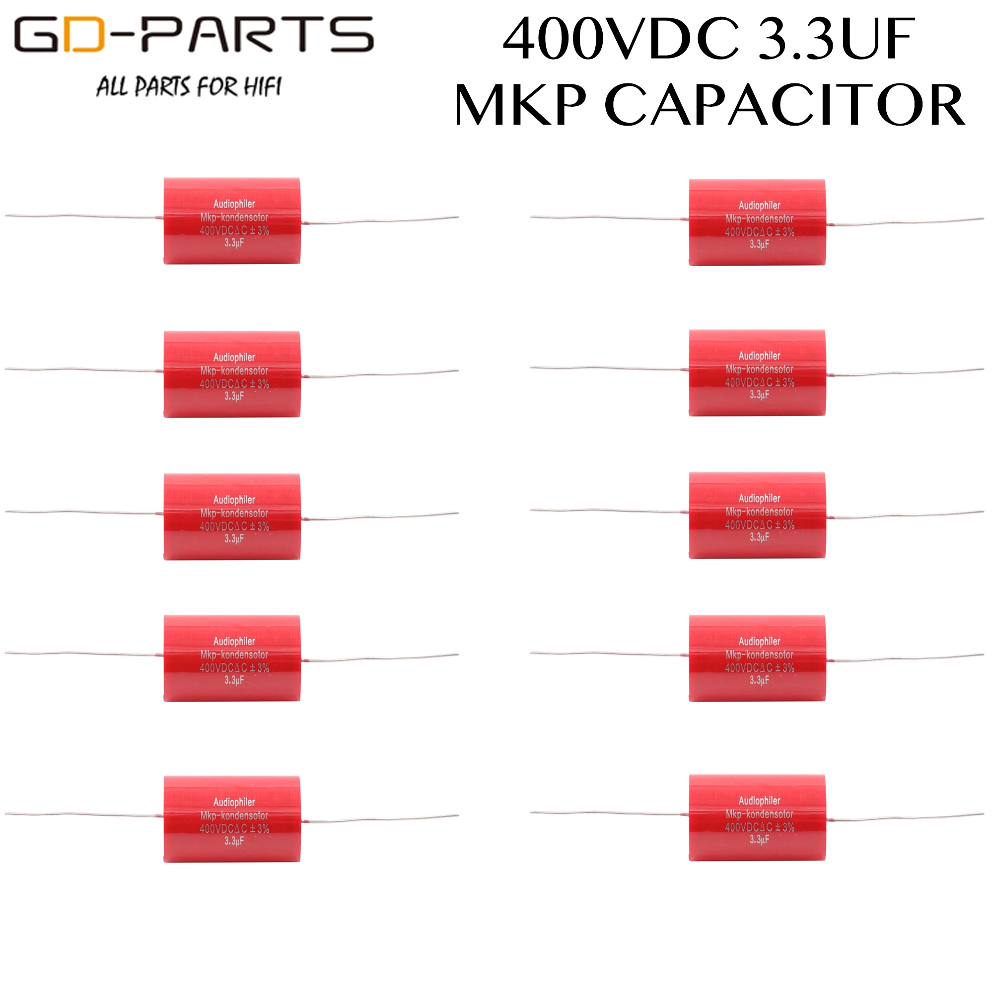 Mkp Audio Grade Capacitor Coupling Capacitor Axial Audiophiler Crossover 3.3uf Aliexpress