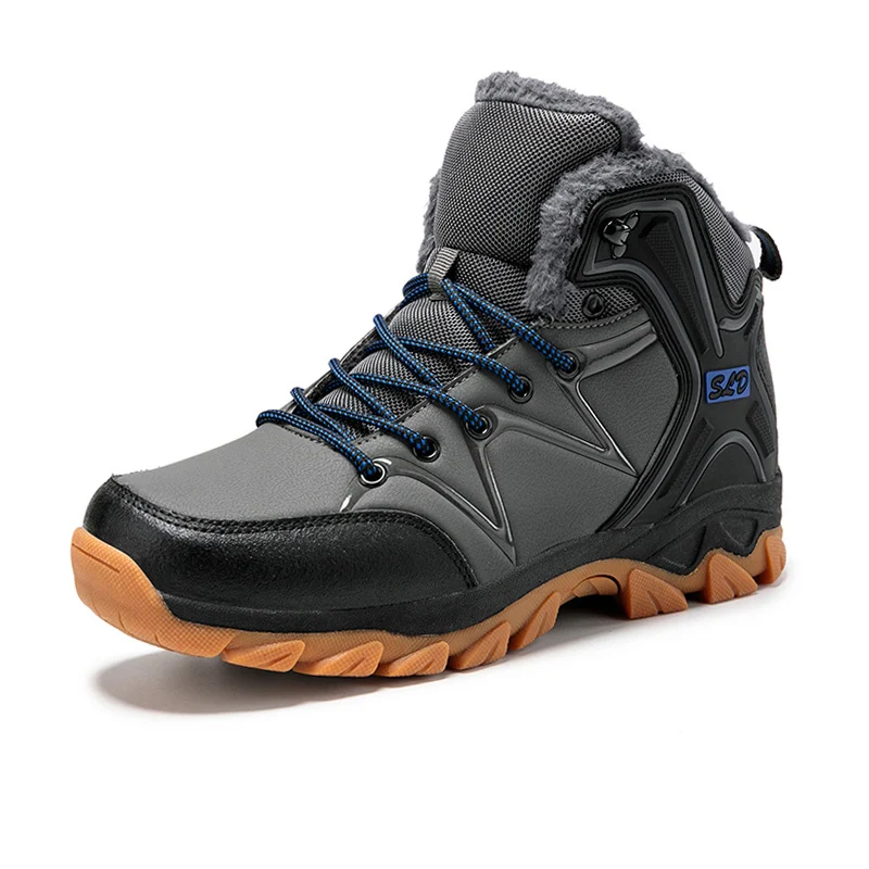 Мужские зимние водонепроницаемые треккинговые ботинки; кроссовки; мужские уличные Трекинговые ботинки; botas senderismo hombre zapatos de trail