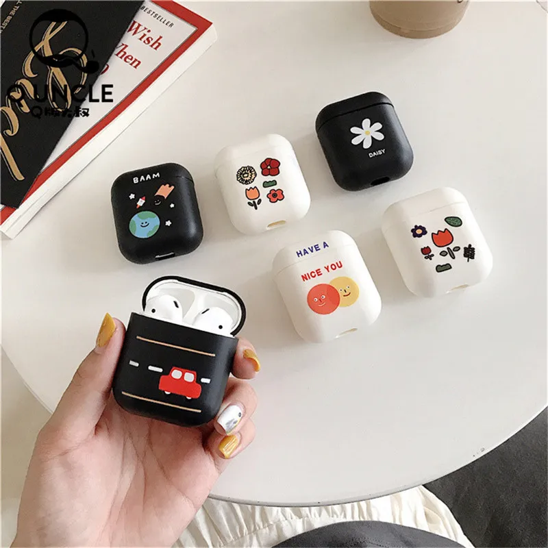 

Q UNCLE Innovative Sports Cases for Apple AirPods Protection Cover Personality Simple Wireless Bluetooth Headset Protector Shell