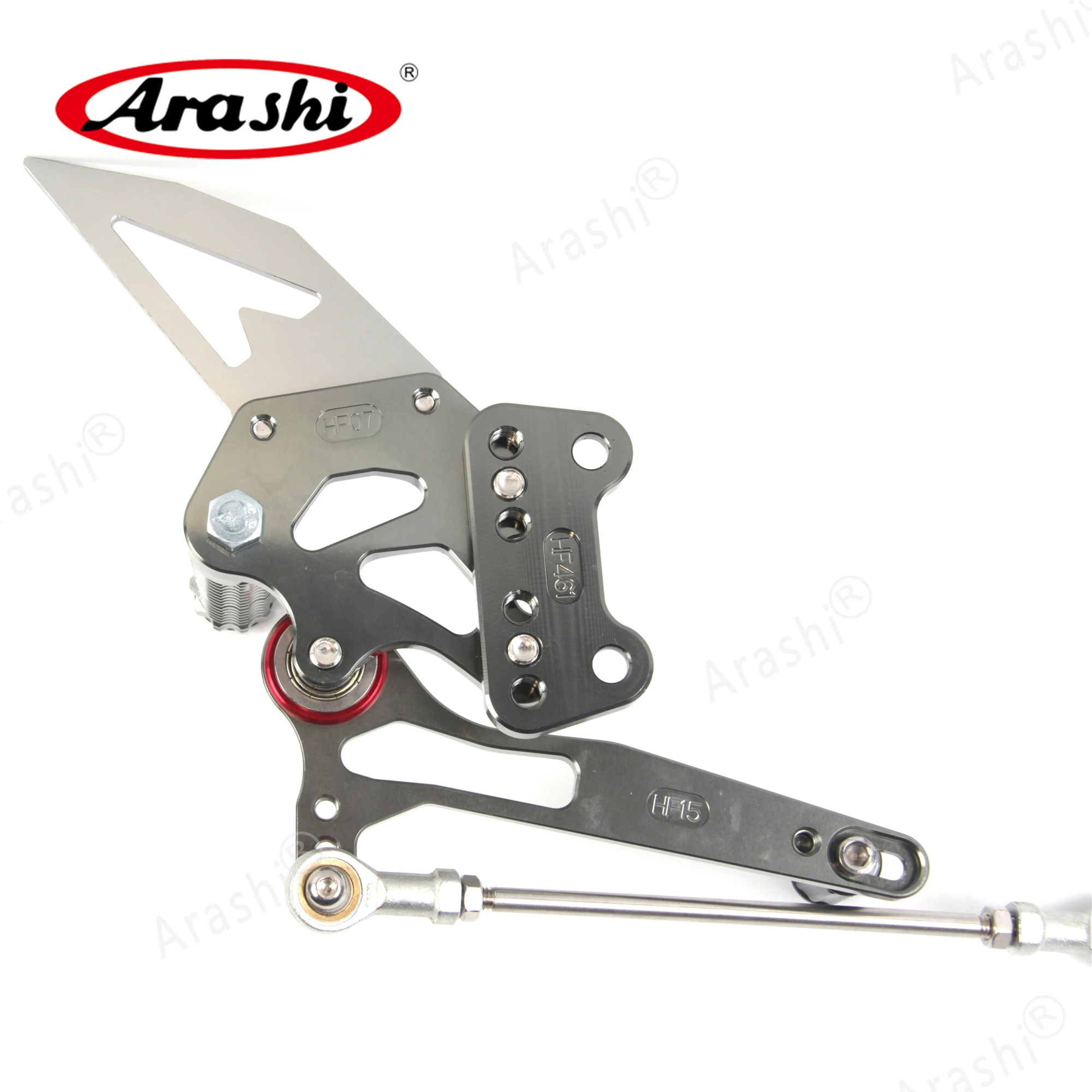 Arashi CNC Регулируемая Rider задняя Подножка для KAWASAKI NINJA 250R 2008-2012 подножки задние наборы 250 R 2009 2010 2011 08 09 10