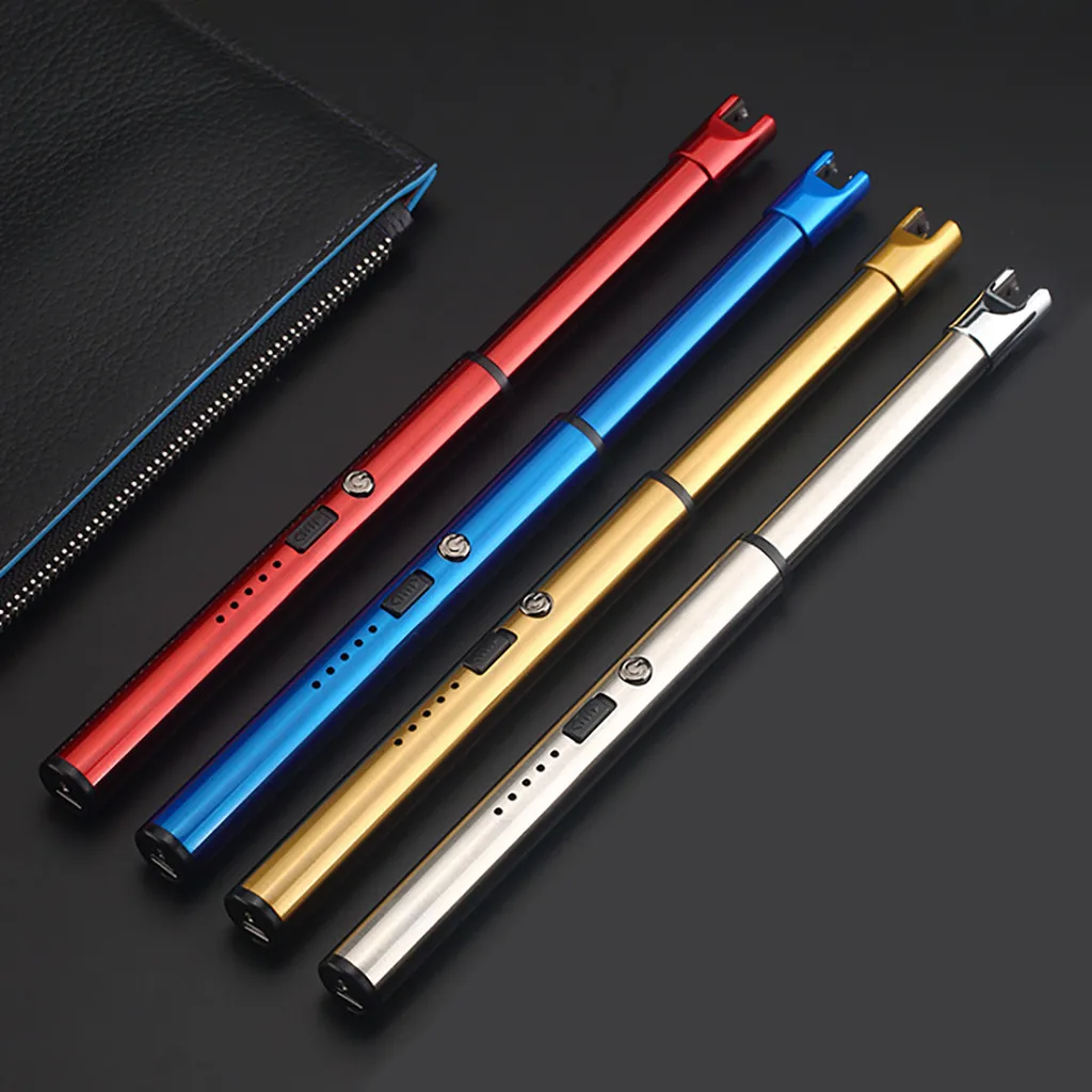 USB-зарядка зажигалка для пешего туризма кухни барбекю регулируемая Зажигалка