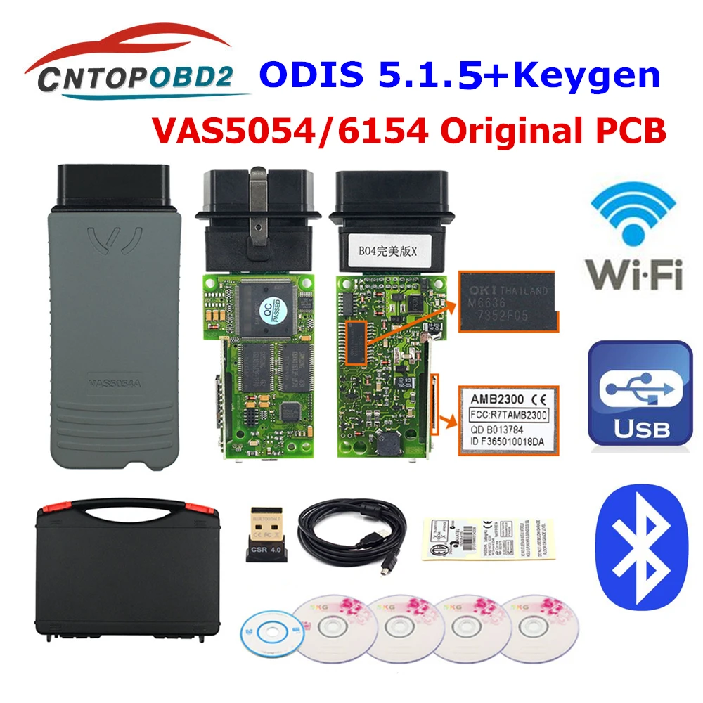 

Original OKI 5054A ODIS V5.1.3 Bluetooth AMB2300 Chip 6154 ODIS 5.1.5 odis 5.1.6 5054A UDS Full Chip For VW/AUDI Diagnostic Tool