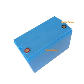 

Waterproof 12V 130Ah 150Ah LiFepo4 lithium battery pack with BMS for golf cart RV marine motorhome energy storage+10A charger