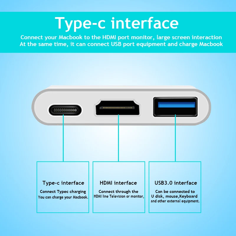 Tpye C к HDMI адаптер Tpye C концентратор для nintendo переключатель с USB 3,0 USB c к HDMI type c Зарядка для Macbook Проектор Монитор