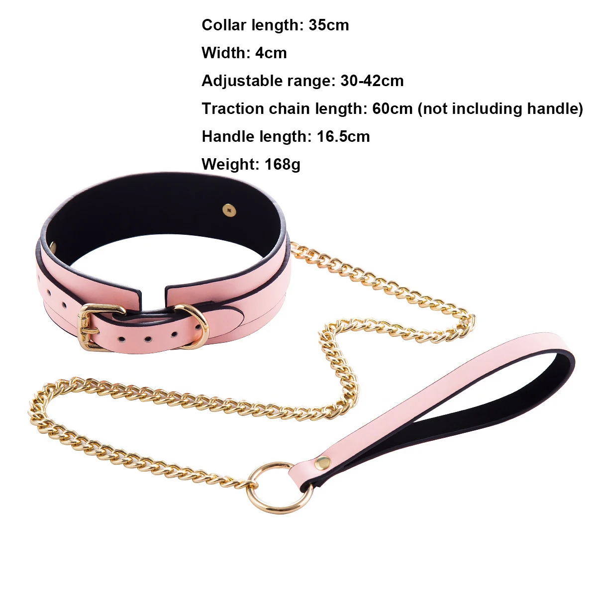 Sexy Luminous PU Leather Chain Collar with Leash BDSM Bondage Fetish Collar Adult Lingerie Sex Accessories for Woman Jeux Sexuel picture