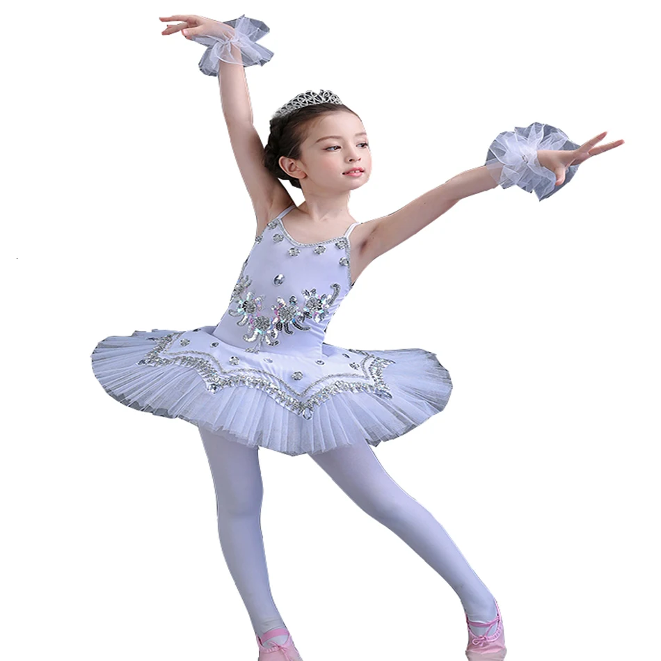 Профессиональные Балетные костюмы для детей, белый, синий, розовый, Лебединое озеро, балетный костюм для девочек, балетное платье, Детские Балетные платья