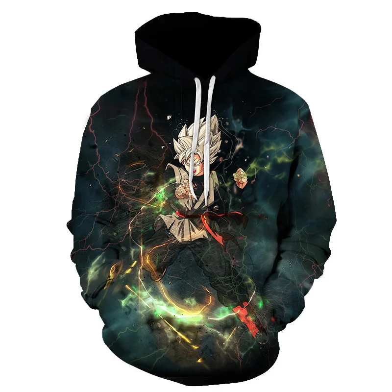 Off White Dragon Z Ball детские толстовки с Гоку мужские супер saiyans толстовки DBZ Vegeta 3D пуловер с капюшоном мужская забавная Толстовка S-6XL - Цвет: WY202