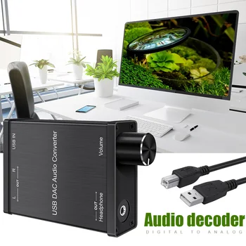 

Audio Converter Support Dolby DTS Optical Out DAC Decoder USB Digital To Analog