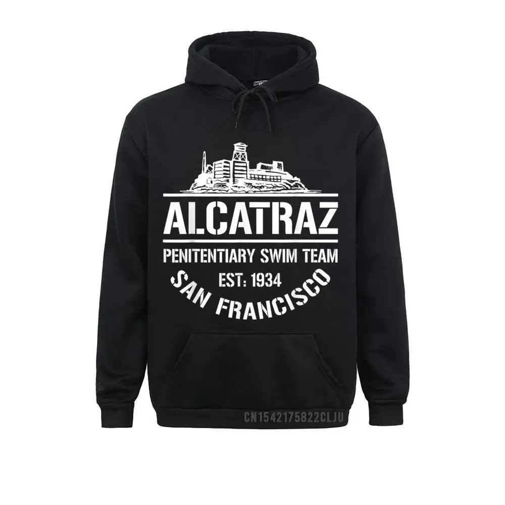 Hoodies Alcatraz Penitentiary Swim Team - San Francisco T-Shirt__97A2039 Summer Fall Long Sleeve  Adult Sweatshirts Hip hop Sportswears 2021 Newest Alcatraz Penitentiary Swim Team - San Francisco T-Shirt__97A2039black