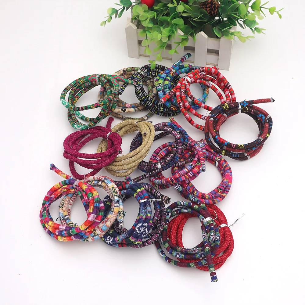 Cordón De tela De 5mm, Corda para Costura artesanal, suministros De Costura, accesorios De decoración De Costura, ds655