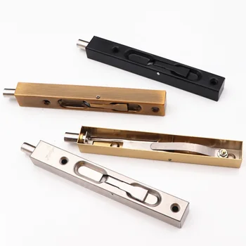 

2pcs/lot Stainless Steel Hidden Door Bolt Security Guard Door Latch 6inch 8inch Lock for wooden door