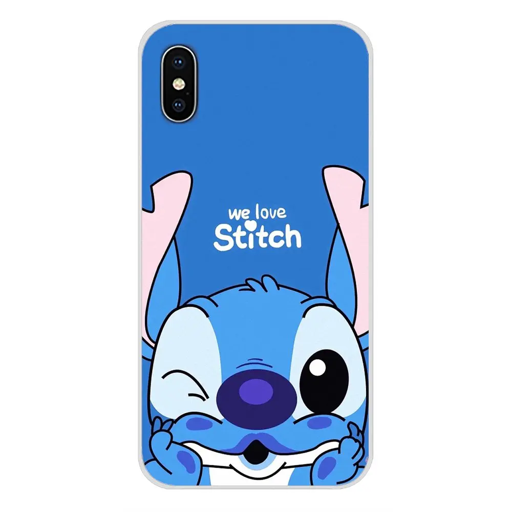 Lilo& Stitch милый мультфильм для Xiao mi 4 mi 5 mi 5s mi 6 mi A1 A2 5X6X8 9 Lite SE Pro mi Max Mix 2 3 2S чехлы для мобильных телефонов