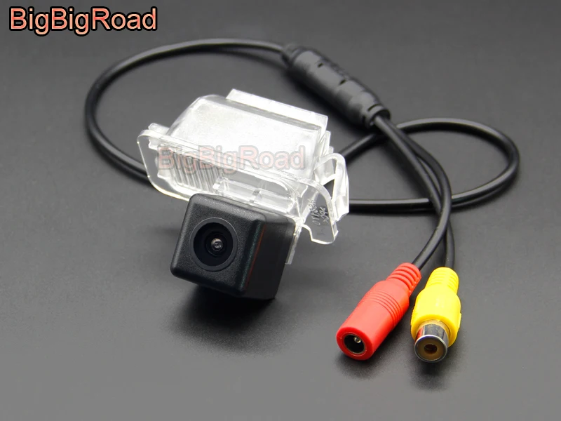BigBigRoad для Ford Fiesta Focus 2 хэтчбек S-Max S Max 2006-2010 Kuga Mondeo Ba7 Беспроводная Автомобильная камера заднего вида HD цветное изображение