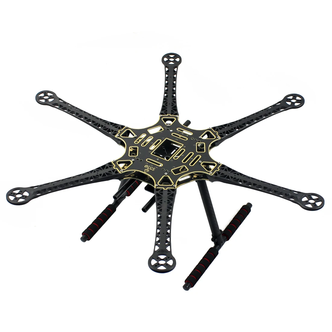 Дрон гексакоптер JMT FPV 6 осей рамка HMF S550 PXI PX4 управление полетом двигатель 920KV GPS 9343