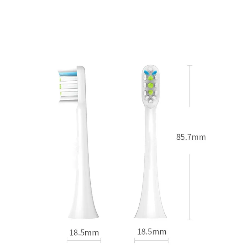 20Pcs Replaceable Toothbrush Heads Compatible With xiaomi SOOCARE X1 X3 X5 Sonic Electric Tooth Brush Nozzles Vacuum Package