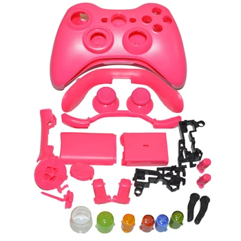 

Wireless Game Controller Hard Case Gamepad Protective Shell Cover Full Set With Buttons Analog Stick For XBox 360