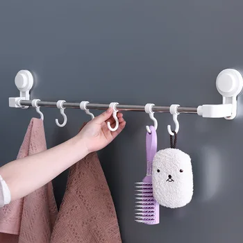 

Bathroom AccessoriesStainless Steel Towel Holder Hardware Set Organizer Wall-mounted Towel Rack New Towel Hanger