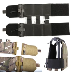 Tactical  Vest Quick Release Buckle Set Military Elastic Set Hunting Universal Vest Waist Cover Accessories