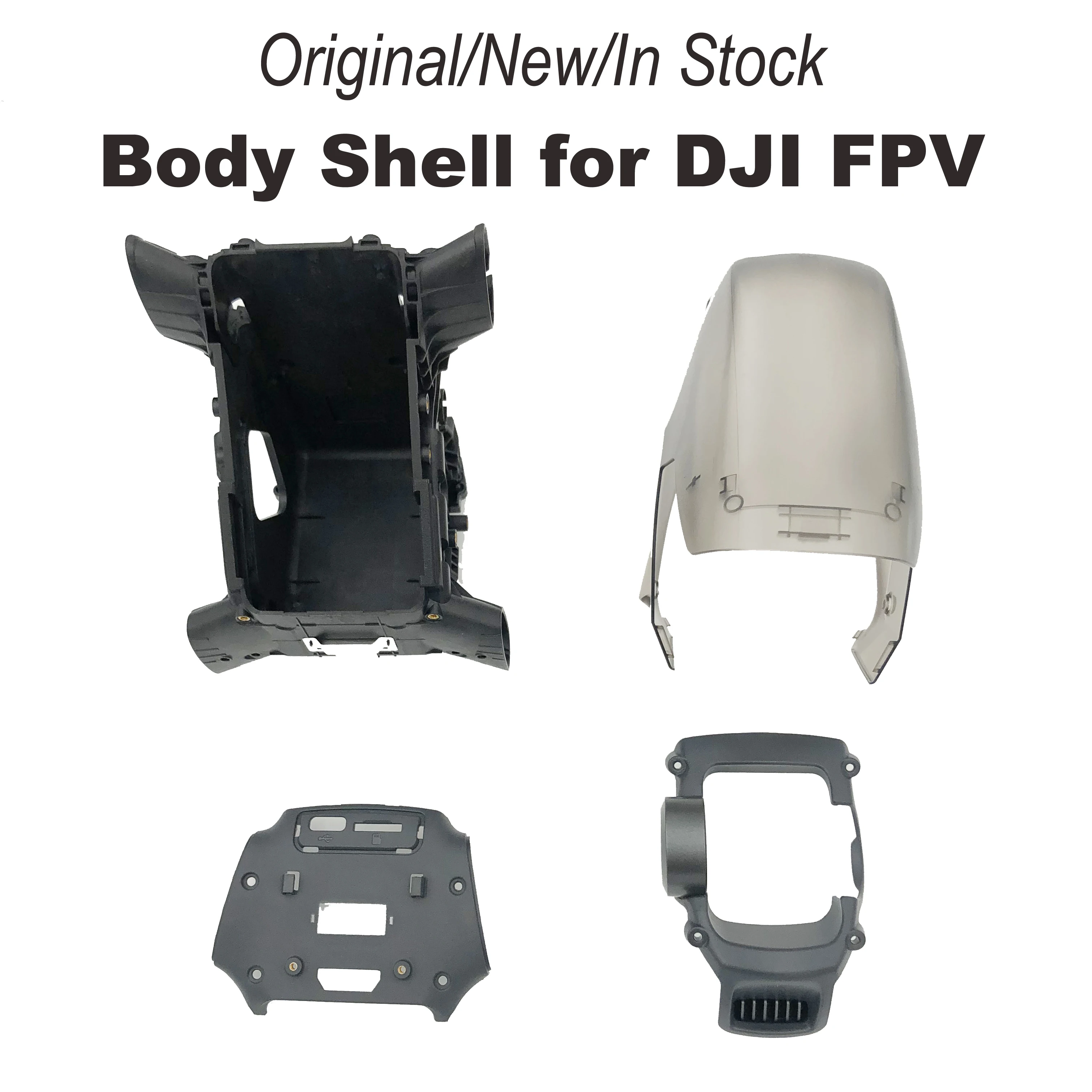 Description Picture 4 of itemOriginal New Upper Middle Bottom Shell For DJI FPV Drone Protective Cover Body Shell Replacement Repair Parts In Stock