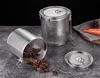 Round hole 304 Stainless Steel Seasoning Bag Gravy Soup Taste Spice Box Basket Brine Hot Pot Slag Separation Colander Strainers ► Photo 3/6