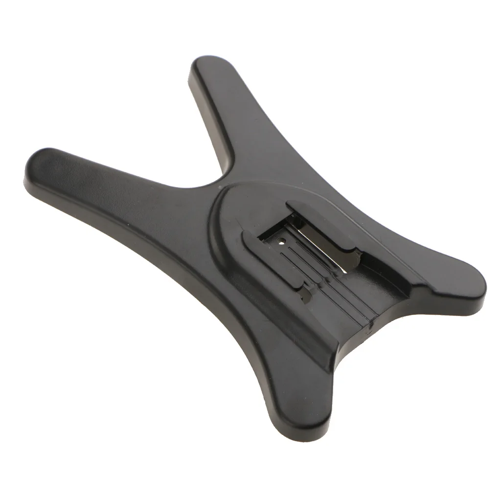 Flash Light Stand Holder Base Hot Shoe Bracket with 1/4'' Tripod Mount Adapter for Nikon, Canon, Sony Camera - Black