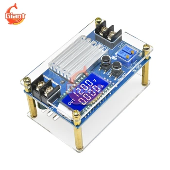 

DC-DC 5A Step Up Power Supply Module Adjustable Boost Adapter CV CC Converter LCD Display with Case DC 9 -45V to 10 -50V DC 12V