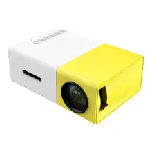 Para yg300 pro led mini projetor 1920*1080 pixels suporta áudio de vídeo portátil 1080 p media player em casa usb hdmi-compatível