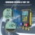 AUTOOL Кондиционер Хладагент Утечка Коллектор Комплект HVAC Вакуумное Давление Температура Тестер Цифровой Коллектор Манометр Метр