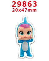 PR29863 30 шт мультяшный персонаж плоское украшение из смолы PR 29857 - Цвет: PR29863