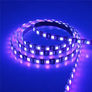 

uv led strip light Banknote verification tape lamp aquarium nail Disinfection Body painting 5050 12V Ultraviolet lights flexible