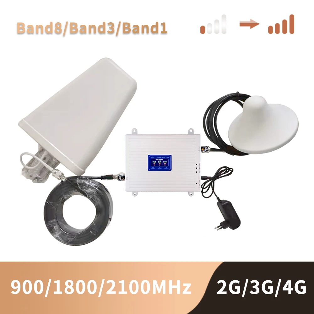 2G 3G 4G Cellular Signal Amplifier LTE 1800