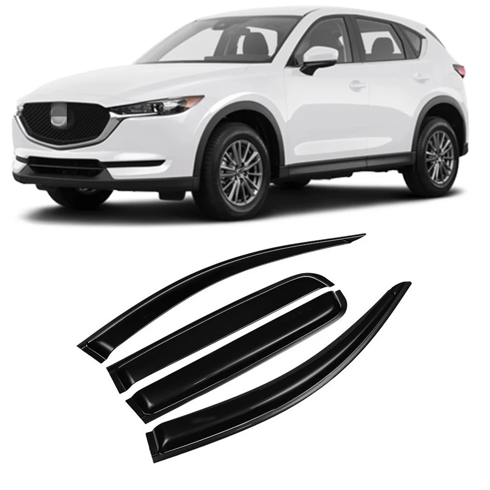 Window Visor Rain Sun Smoke Guard Deflector Vent Shade Awning Shelter