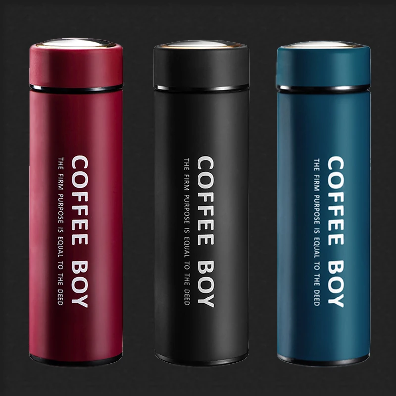 Термос coffee Boy 304 из нержавеющей стали Термокружка мужская офисная деловая