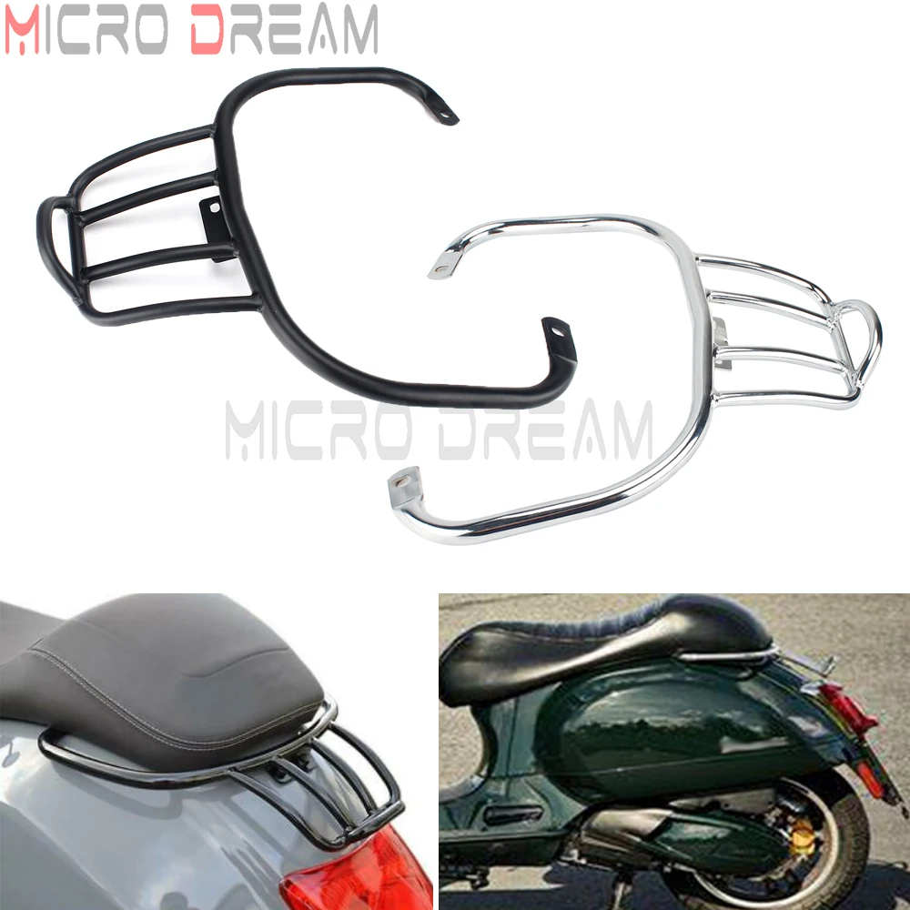 

Черный хромированный задний кронштейн для мотоцикла, детской яркости для GTS 300, GTS300, книжная полка, багажная стойка, аксессуары