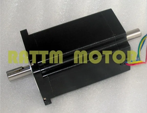 Quality (Dual shaft)NEMA34 154mm/1600 Oz-in/5.0A C...
