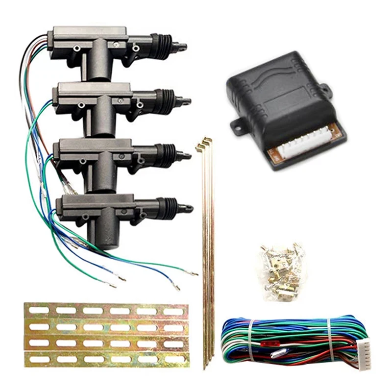

Car Central Locking with Electric actuator Motor Unlocking Auto One control Three Door Lock 4 Power Locks