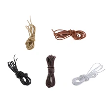 Модные прочные Вощеные хлопковые шнурки-Водонепроницаемые кожаные шнурки для обуви вощеный шнур шнурки для мужчины и женщины