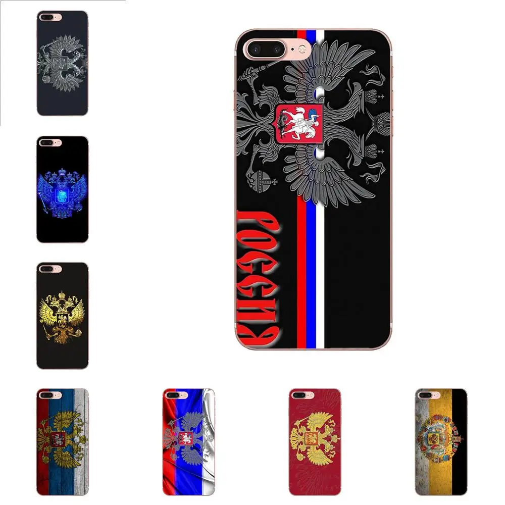 Мягкий флаг герба России для Xiaomi Mi note 9 10 mi10 mi9 mi8 pro lite SE A1 A2 A3 CC9 CC9E 9T | Мобильные