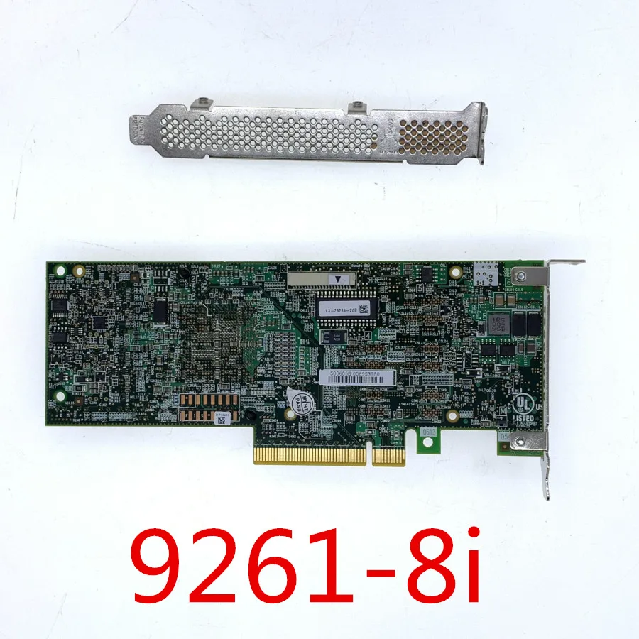 Плата контроллера LSI MegaRAID SAS 9261-8i с 8 портами 512MB cache SFF8087 6Gb RAID0.1.5.6 PCI-E 2,0X8