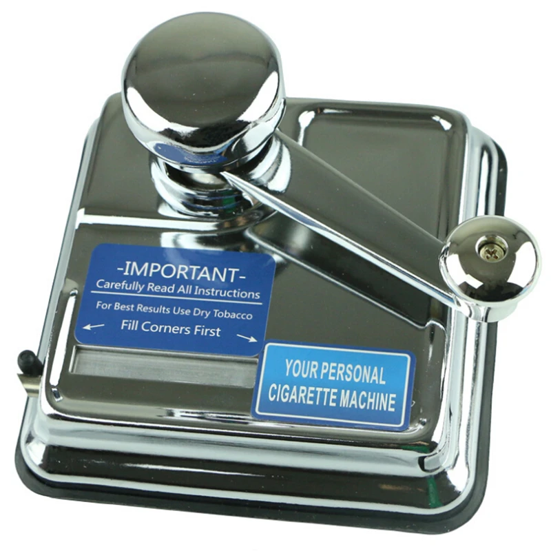  Portable cigarette machine push-pull metal manual case pusher smoking accessories cigarette rolling