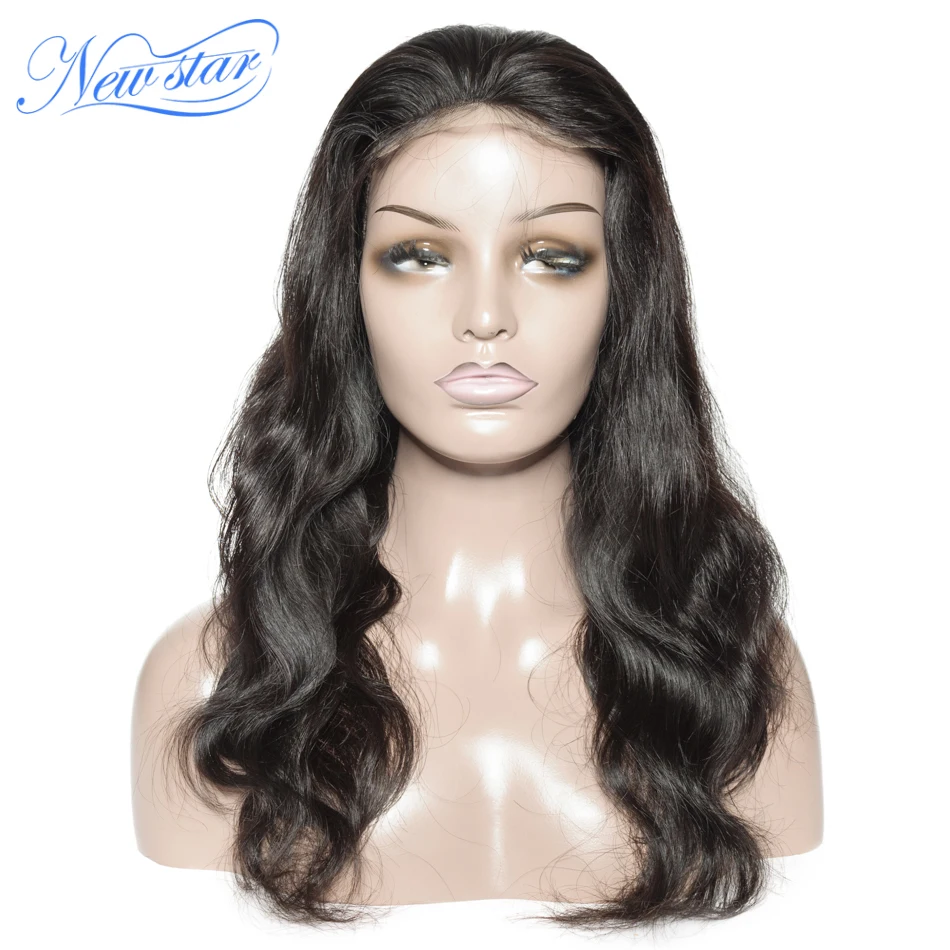 

200%Density Body Wave 5x5 Closure Wig New Star Customized Glueless Lace Wig Brazilian Virgin Human Hair Wigs For Black Women